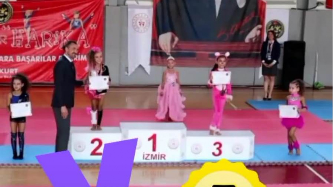 Çocuk Fitness Türkiye Milli Takım Şampiyonasında Türkiye üçüncüsü